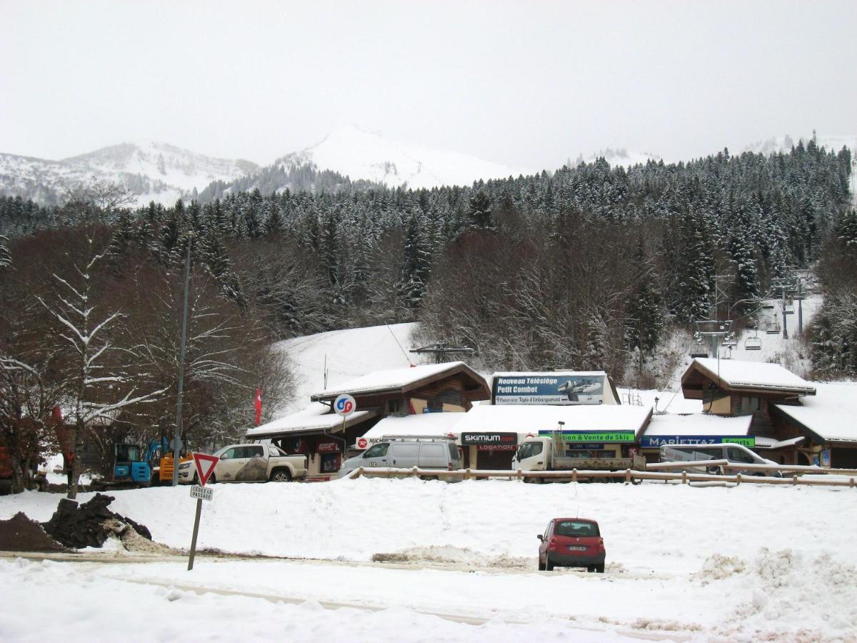 Appartement Au Pied Des Pistes, Avec Vue Sur La Montagne Bernex Eksteriør billede