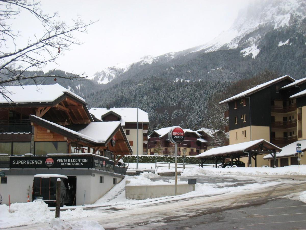 Appartement Au Pied Des Pistes, Avec Vue Sur La Montagne Bernex Eksteriør billede